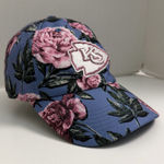 47 Brand Kansas City Chiefs Hat Cap Football Logo Patch  Floral Blue Pink Photo 0