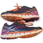 Brooks Adrenaline GTS 15 Running Shoes in Purple Blue & Orange Size 7.5 Photo 4