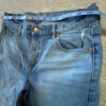 American Eagle‎ Jeans Womens Size 14 90s Bootcut Real Good Split Hem Denim Blue Photo 8
