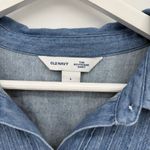 Old Navy  Long Sleeve Boyfriend Shirt Cotton Denim Size Large Photo 4