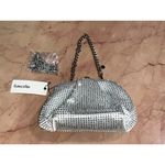 olga berg Charley Hotfix Crystal Bag in White New Womens Clutch Crossbody party Photo 4