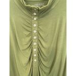 Lane Bryant  Women Shirt Pullover Green Size 22/24 Button Details Long Sleeve‎ Photo 1