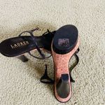 LAUREN RALPH LAUREN dress heels🌺 Brown Size 9 Photo 2