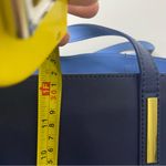 joy & iman  Tassel Chic Leather Handbag with Fabric Photo 11