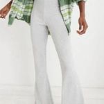 Aerie  Women’s Groove Gray Corduroy Corded Velvet wide leg pants size XL Photo 1