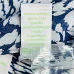 Lilly Pulitzer Sea View Peacock Button Down Shirt Size XL New White/Navy Photo 7