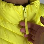 Gap warmest puffer neon yellow shooting star quilted winter vest size XS Photo 6