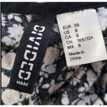 Divided Sleeveless Floral Black Multicolor Romper Size 8 Pockets Elastic-Waist Jumpsuit Photo 7