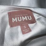 Show Me Your Mumu Elegant New  Jasmine White Satin Halter Dress! Photo 6