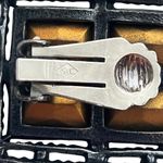 Vintage 50s Signed Sarah Coventry Midnight Magic Black Smoky Stone Clip Earrings Photo 6