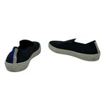 Rothy's Rothy’s The Original Slip On Solid Black Knit Washable Sneakers Shoes Size 6.5 Photo 4