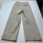 Spanx  Tan Khaki Wide Leg Womens Size Medium Button-Detail Pants Pull-On *FLAW Photo 14