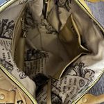 Juicy Couture Vintage Yellow Genuine Leather Baguette Purse Tote Bag Y2K Photo 13