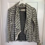 Anthropologie Saturday Sunday Marled Sweater Moto Jacket Blazer W-315 Size S Photo 1