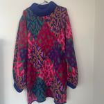 Farm Rio  Mixed Leopard Pop Sweater Dress Size Large Photo 1
