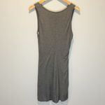 ALC Frank A.L.C. Gray Sleeveless Side Ruched Jersey Knit Mini Dress - size Large Photo 2
