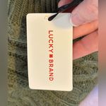 Lucky Brand NWT Women's Cable Knit Long Sleeve Sweater Dress sz M Photo 4