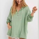 Aerie {S} Oversized Beach Weekend Hoodie Pullover Sweatshirt Photo 9