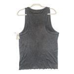 Aerie No BS Gray Lettuce Trim Henley Tank Top, Womens XXL Photo 1