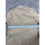 Brioni Women Beige Utility Jacket Safari Button Front Pockets Sz 46 US10 Luxury Tan Photo 5