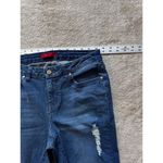 Jennifer Lopez Women's Skinny Distressed Blue Jeans Mid Rise Size 6 Photo 6