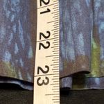 Talbots  Skirt Women’s 2 Blue Green Cotton Spandex Pleated Side Zip Workwear Photo 9