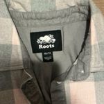 Roots  Plaid Flannel Button Down Photo 1