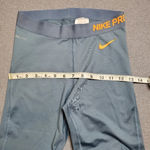 Nike  Pro Orange/Gray Capri Leggings Photo 6