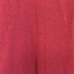 Topshop  burgundy 3/4 sleeve vneck zipper back blouse US size 12‎ Photo 3