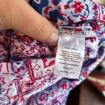 Talbots PAISLEY COTTON BUTTON DOWN TOP Photo 3