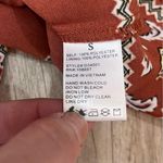 Boutique maxi dress floral size small rust Photo 8