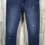 Pilcro and the Letterpress Slim Boyfriend Jeans – Dark Wash – Size 27 – MSRP $138 Photo 0