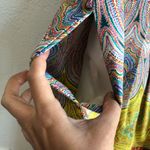 London Times Boho colorful y2k dress pockets size 4 Photo 3