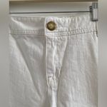 Gap  1969 Limited Edition White Cropped Jeans Size 16 New W/O Tag Photo 1