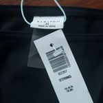 Babaton NWT  Women's Black Chic Feminine String Tie Bikini Swim Bottom Size XS Photo 1