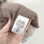 Natural Reflections [] Beige Furry Sherpa Full Zip Vest NWT Egret Size XL Photo 10