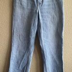 Abercrombie & Fitch Curve Love 90s Straight Ultra High Rise Jean Light Size 27 R Photo 0