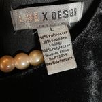 Love by Design Nordstrom Love X Design Black Velvet Dress Photo 2