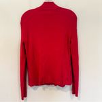 Tehama Nancy Haley Suede Ribbed Knit Sleeves Jacket Women's Medium‎ Fuchsia Pink Photo 6