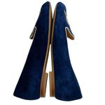C Wonder Blue suede loafers shoes elephant sz 7 Photo 2