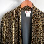 R & K Gold Blazer with Leopard Print and Shawl Collar Photo 10