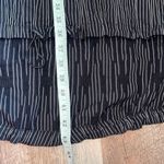 Snider Womens Striped Cardiff Full Zip Stretch Coat Dress Black White Small NWOT Photo 12