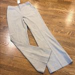 Les Copains NWT lightweight wool blend side zip trousers, wide leg, 40 (4US) Gray Size undefined Photo 0