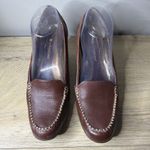Naturalizer  Warson Brown Pumps Moc Toe Loafer Comfort Career Professional 8W Photo 2