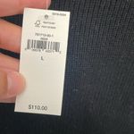 Banana Republic , chase cut out 100% merino wool, black sweater, new size large Photo 3