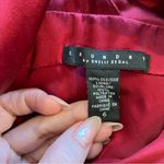 Laundry by Shelli Segal  Silk Beaded Gown with Chevron Skirt and Crisscross Back Photo 9