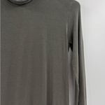 Majestic Filatures Shirt Deluxe Tee Turtle Neck Superwashed Gray Casual small Blue Photo 3