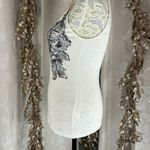 Apt. 9  Women’s‎ Small White Sequin Tank Top - Glam Chic Style Floral  Festival Photo 3