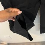 Boden Black Pleated Front Pull On Slim Straight Leg Trousers Contemporary‎ 8P Photo 3