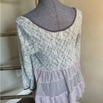 Free People Lace Frill Long Sleeve Top Photo 8